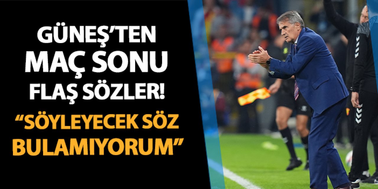 Trabzonspor'da Güneş'ten flaş sözler! "Söyleyecek söz bulamıyorum"