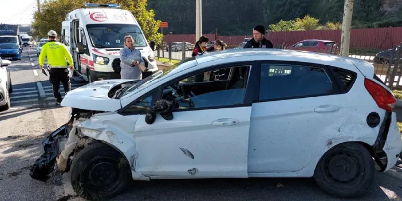 Samsun’da korkutan kaza! 3 kişi yaralandı