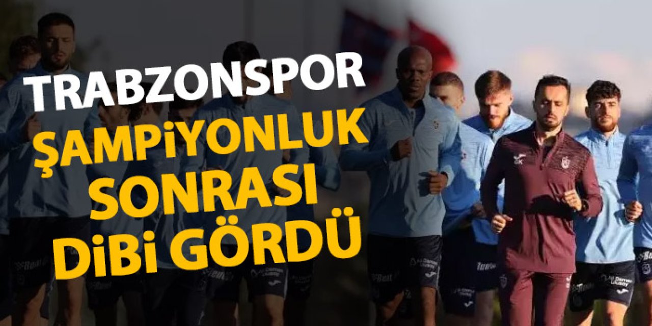 Trabzonspor şampiyonluk sonrası dini gördü