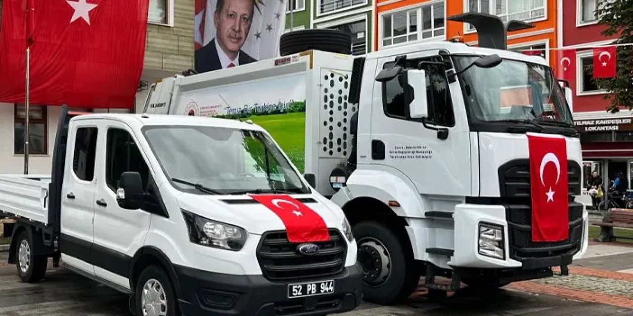 Ordu Perşembe Belediyesi’nin filosu güçleniyor