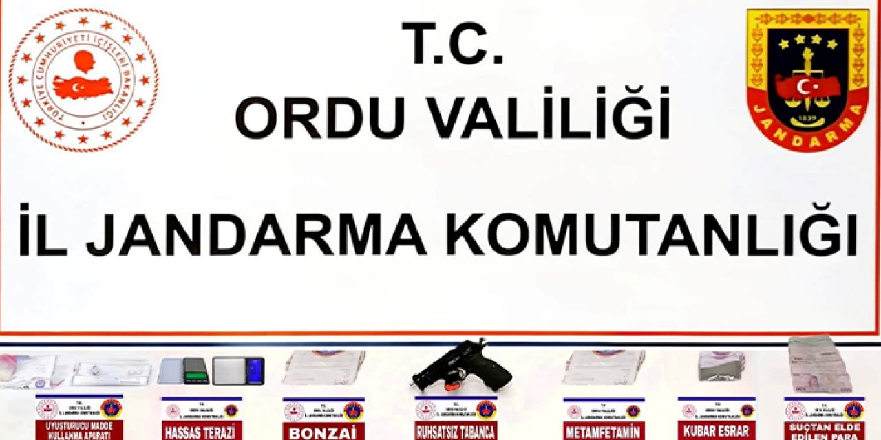 Ordu ve Giresun'da uyuşturucu operasyonu: 10 gözaltı, 7 tutuklama