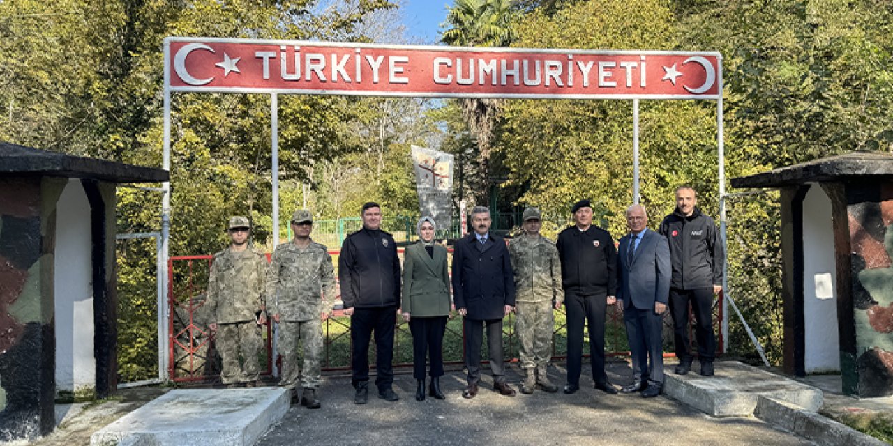 Vali Ergün'den sınırda güvenlik ve halk ziyareti!