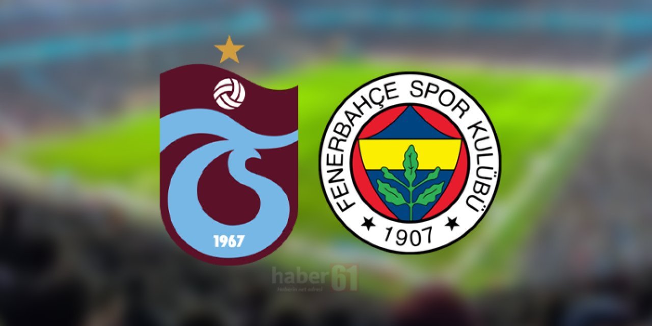 Trabzonspor - Fenerbahçe maçına sürpriz hakem!