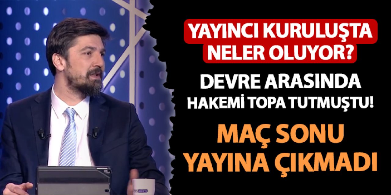 Devre arasında hakemi eleştirmişti! Tolga Zengin derbi sonrası yayına çıkmadı: Görevden mi alındı, neden yayına çıkmadı?