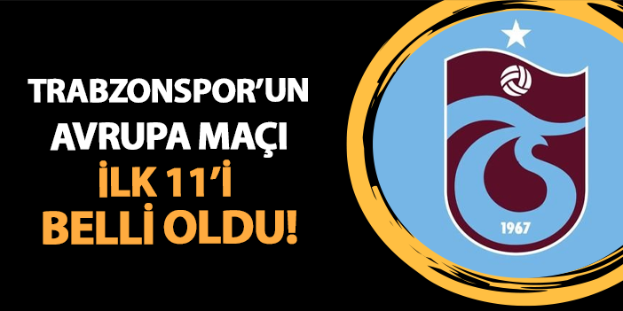 Trabzonspor U19'un Buducnost maçı 11'i belli oldu! Saat kaçta, hangi kanalda?