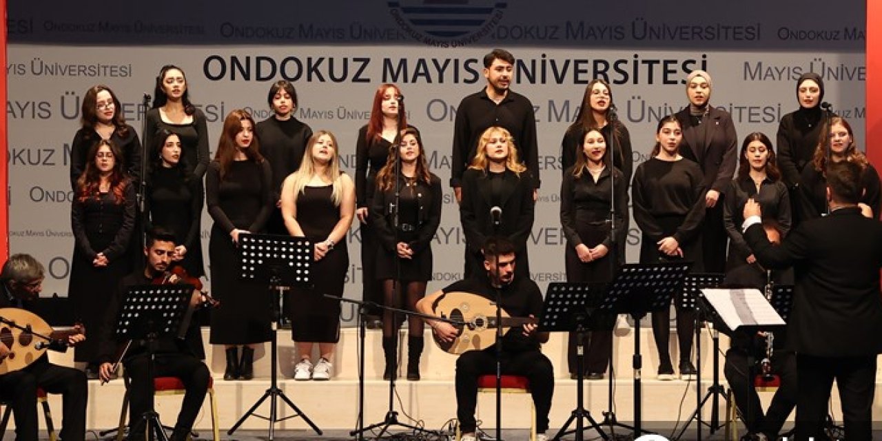 Samsun'da "Atatürk'ün Sevdiği Şarkılar" konseri verildi