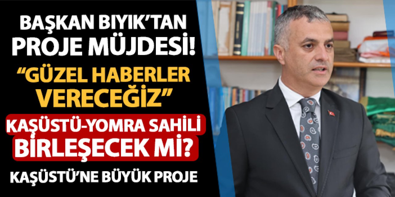 Başkan Mustafa Bıyık proje müjdesini verdi! "Yomra halkına güzel haberler vereceğiz"