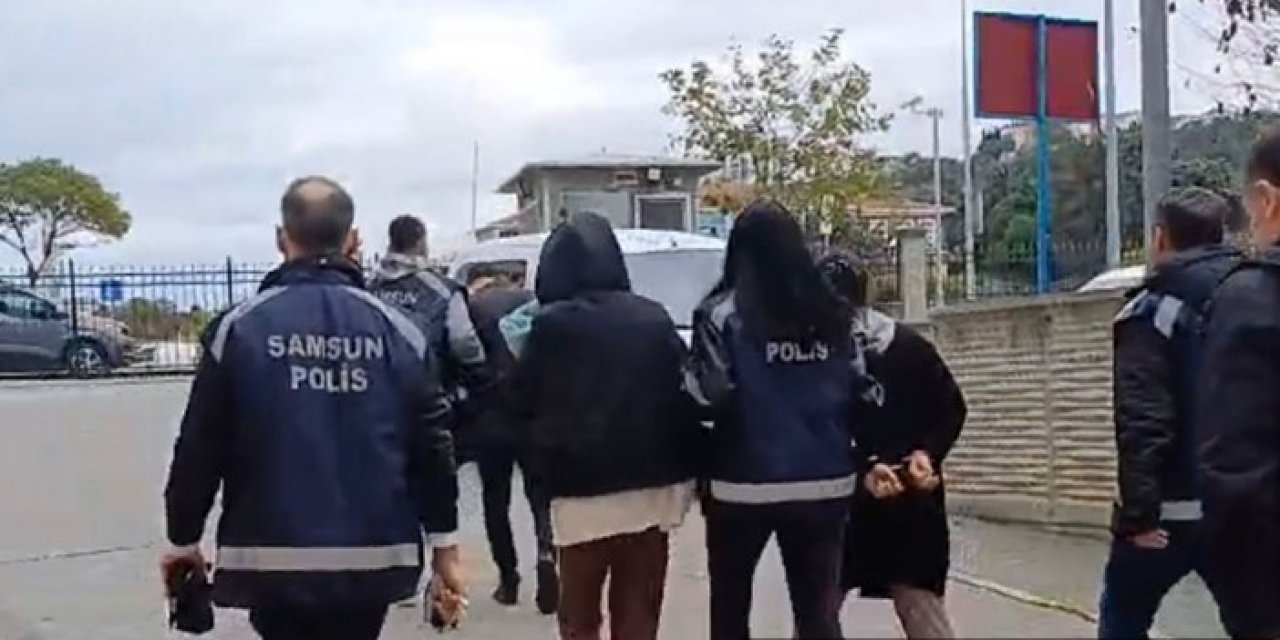 Samsun'da hırsızlık yapan 3 zanlı tutuklandı!