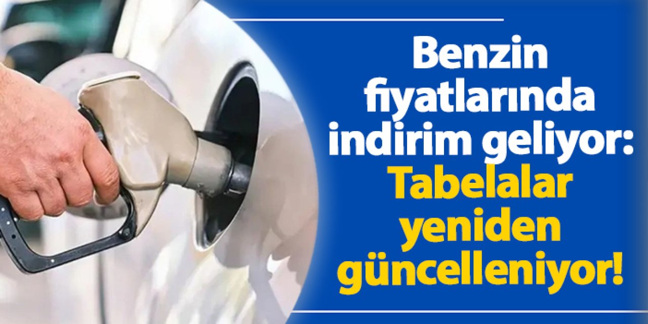 Benzin fiyatlarında indirim geliyor: Tabelalar yeniden güncelleniyor! Trabzon'da benzin fiyatı ne kadar?