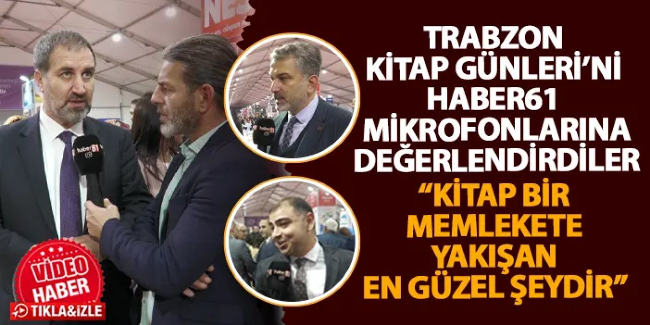 AK Parti Trabzon Milletvekili Şen: “Kitap bir memlekete yakışan en güzel şeydir"