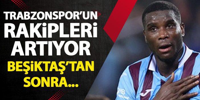 Onuachu transferinde Trabzonspor'un rakipleri artıyor! Beşiktaş'tan sonra...