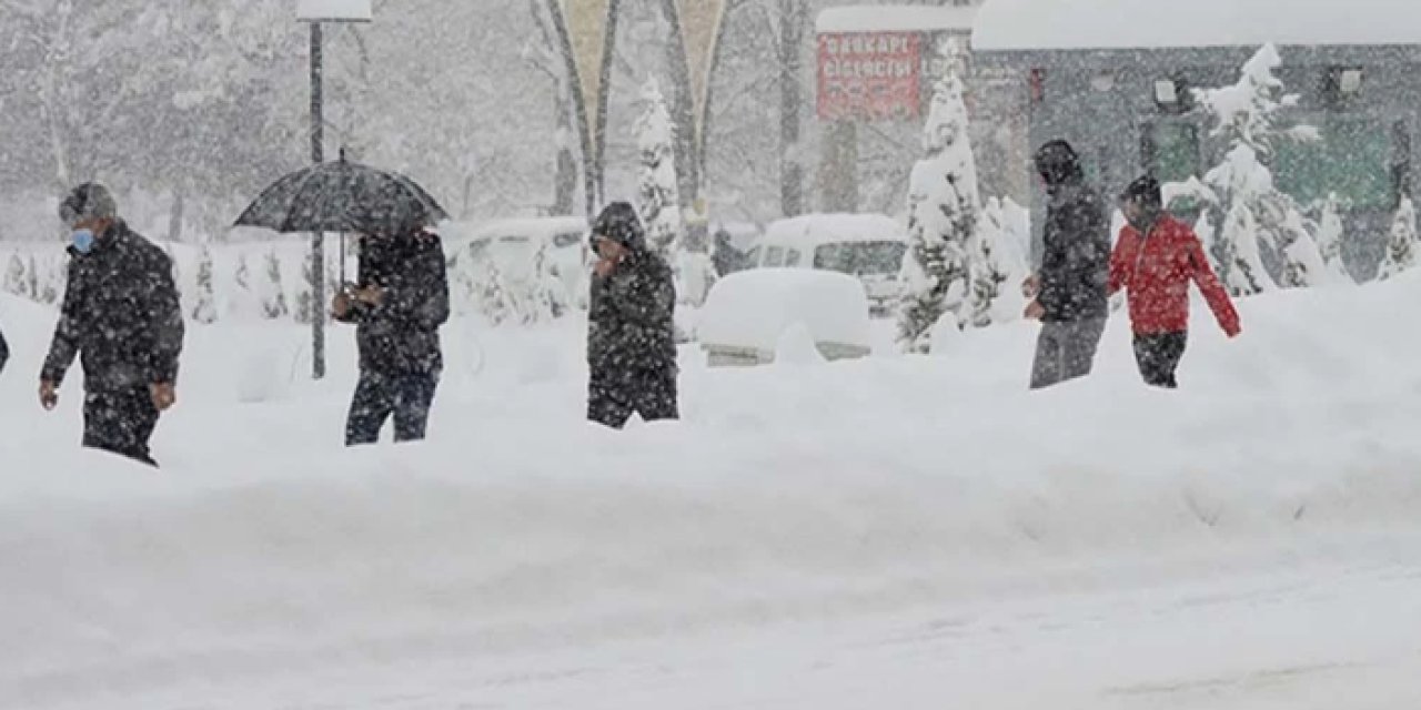 Giresun'da o ilçelerde 1 günlük kar tatili ilan edildi!