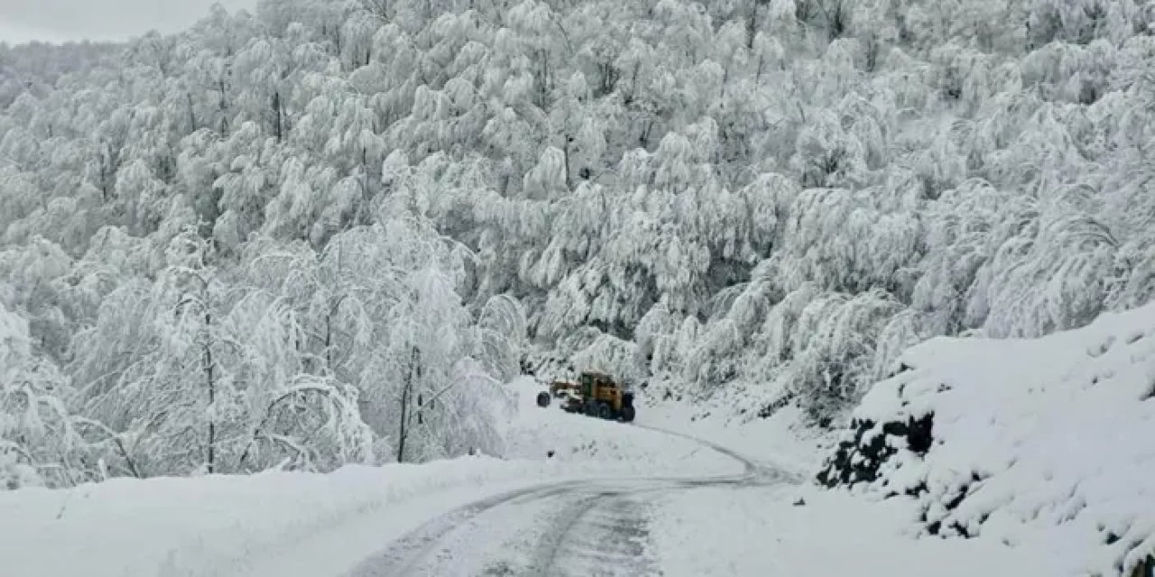 Samsun’un 14 ilçesinde eğitime kar engeli!