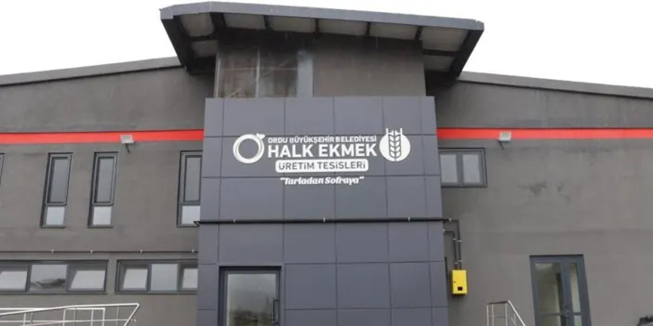 Ordu’da halk ekmek fabrikası açılıyor!