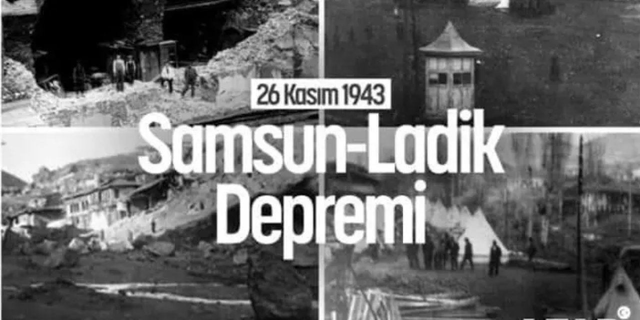 Samsun’da Ladik depreminin yıldönümü