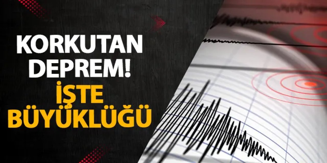 Bitlis’te korkutan deprem! İşte büyüklüğü