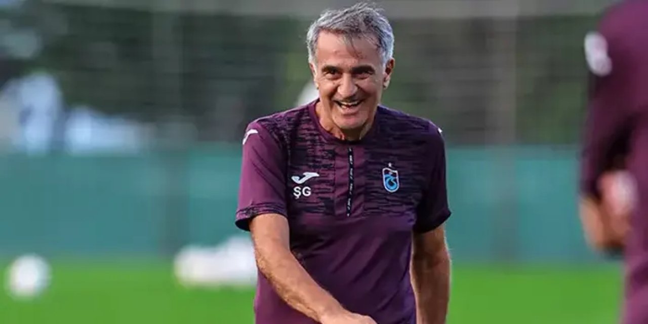 Trabzonspor'da Şenol Güneş'in yüzü gülüyor