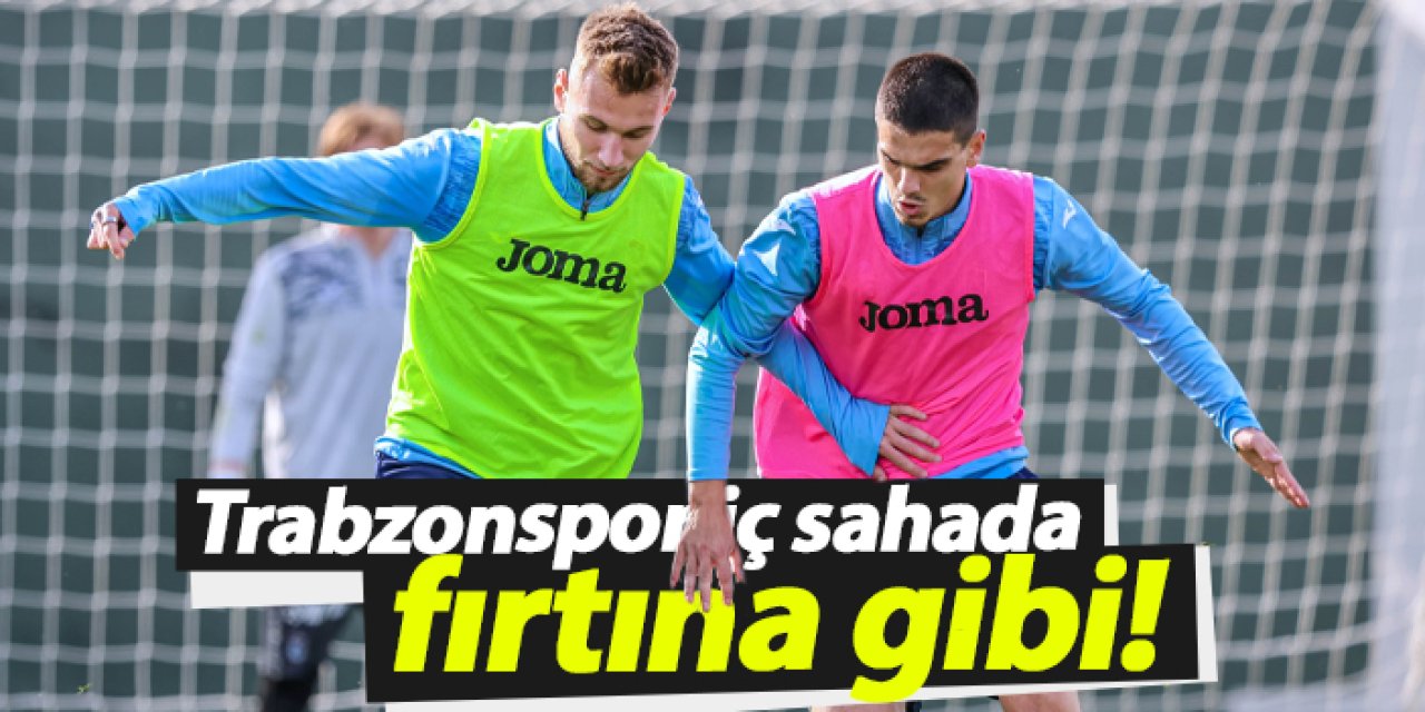 Trabzonspor iç sahada fırtına gibi!