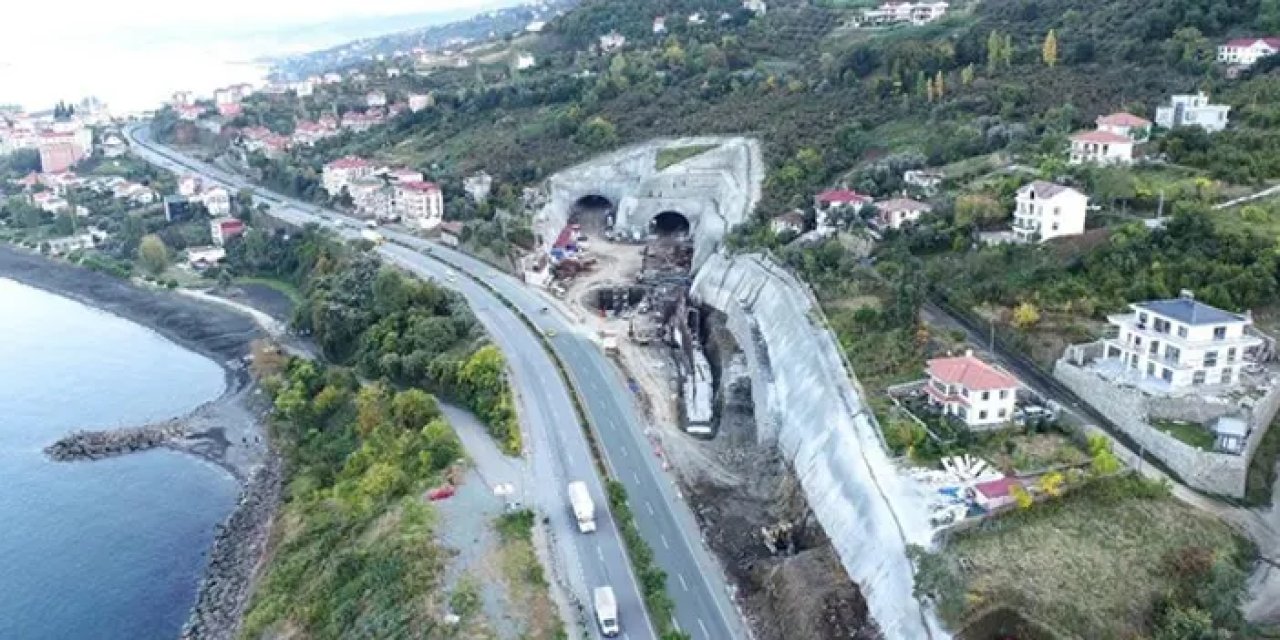 Trabzon’da o yol için çalışmalar sürüyor!