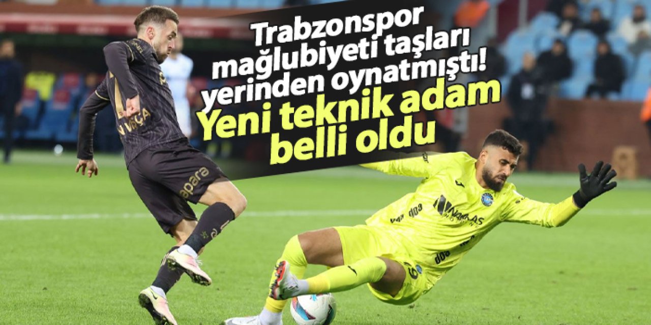 Trabzonspor mağlubiyeti taşları yerinden oynatmıştı! Adana Demirspor'da yeni teknik adam belli oldu