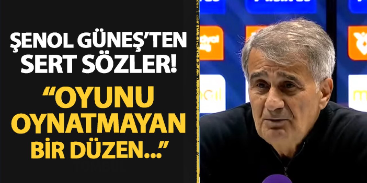 Trabzonspor'da Güneş'ten sert sözler! "Oyunu oynatmayan bir düzen vardı"