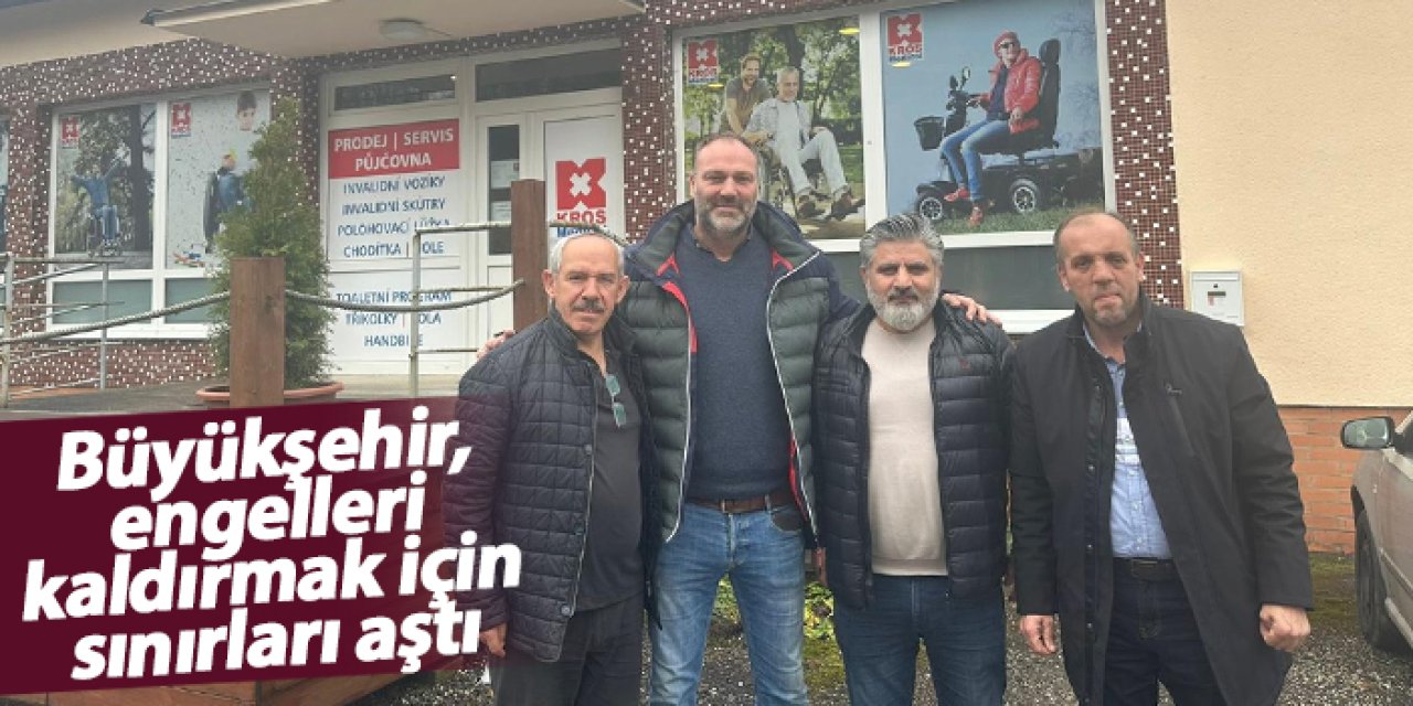 Trabzon’a 115 engelli aracı yola çıktı: "Engelleri birlikte aşıyoruz"