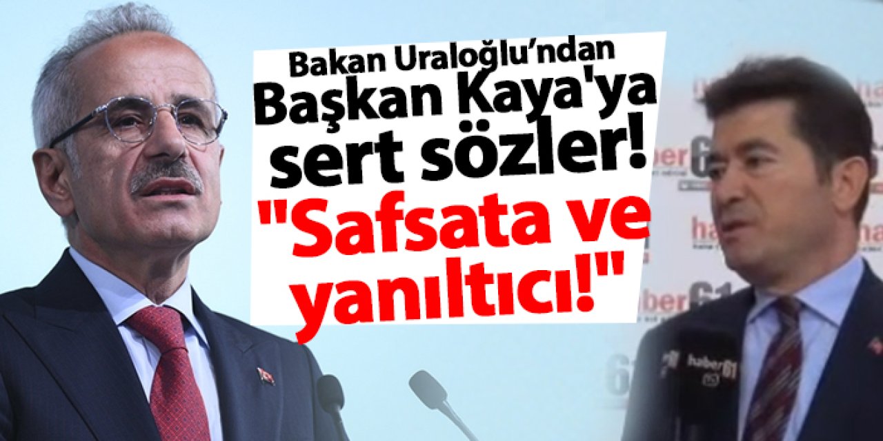 Bakan Uraloğlu’ndan Ortahisar Belediye Başkanı Ahmet Kaya'nın kayyum sözlerine sert tepki: "Safsata ve yanıltıcı!"