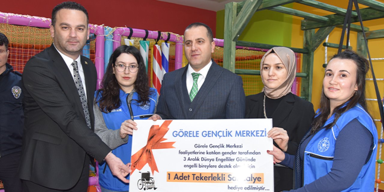 Görele'de özel çocuklar için oyun parkı