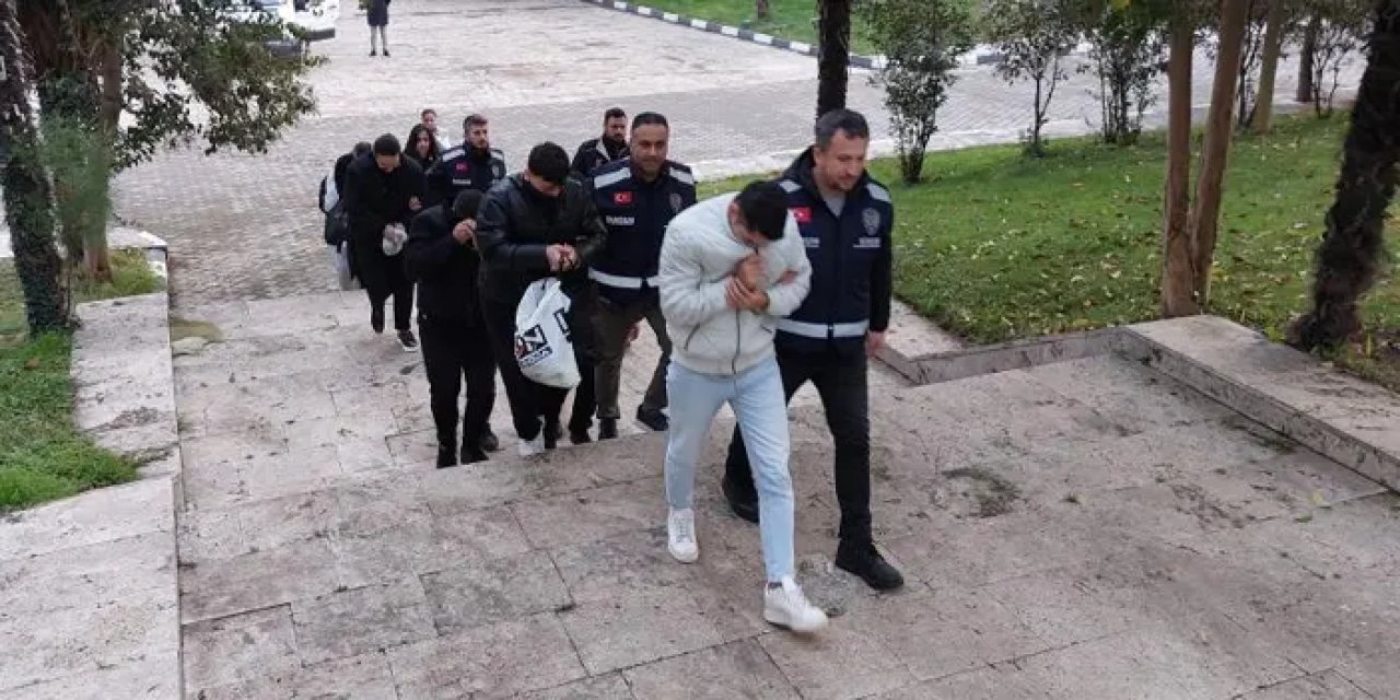 Samsun’da yasa dışı bahis operasyonu! 7 kişi adliyede