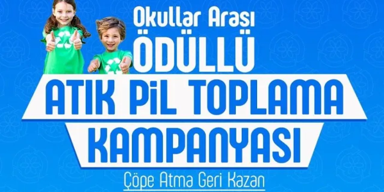 Samsun’da atık pil toplama kampanyası başlatıldı!