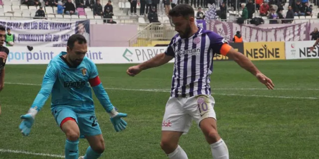 Orduspor evinde berabere kaldı!