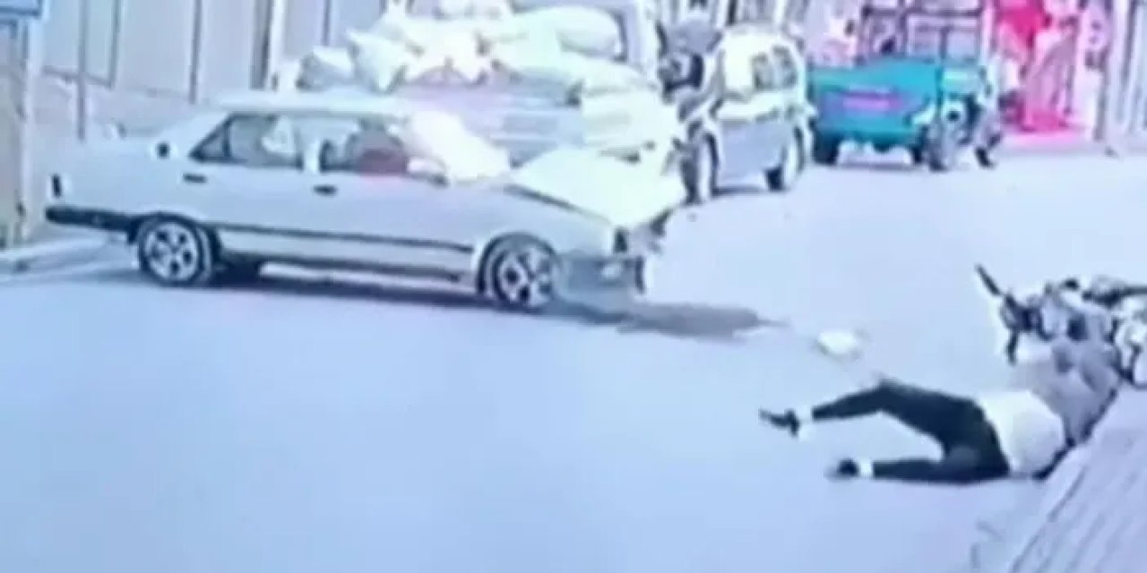 Ordu’da motosiklet ile otomobil çarpıştı! 1 yaralı