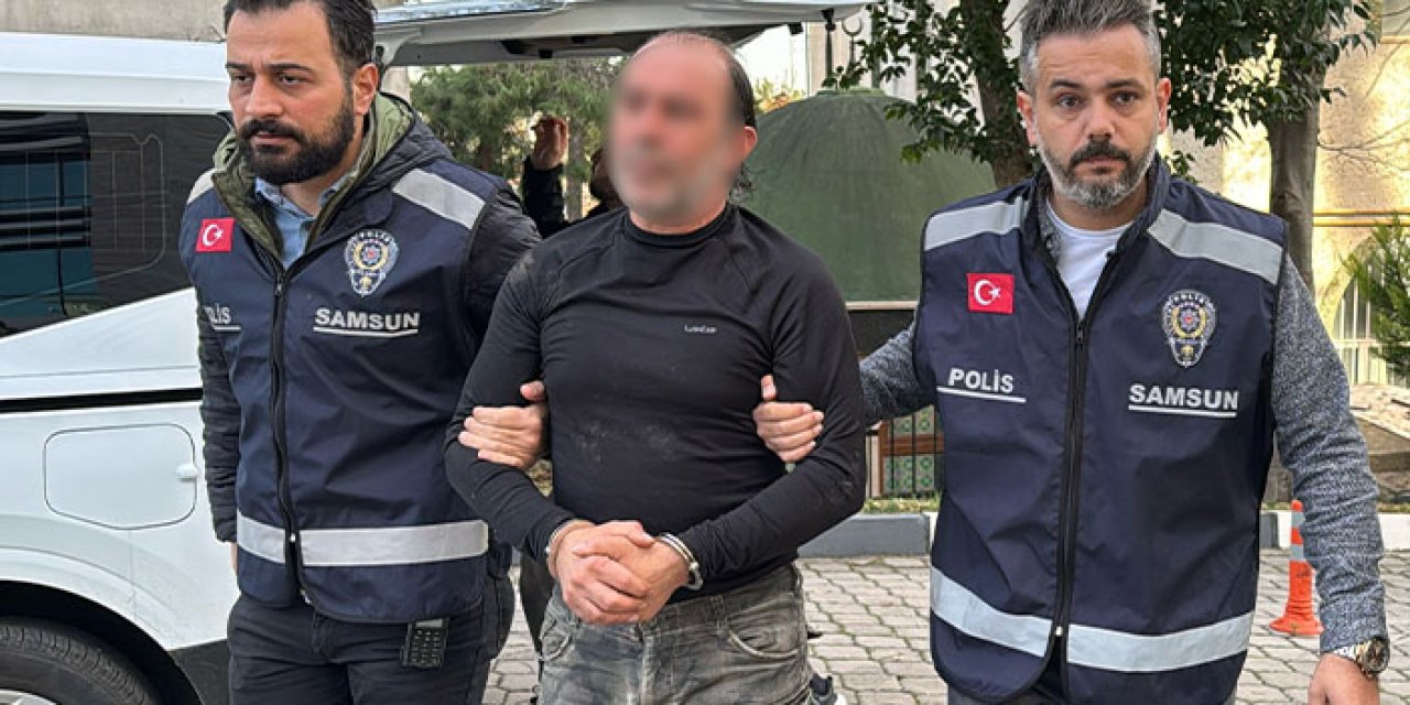 Samsun’da miras kavgası kanlı bitti! Cephanelikle yakalanan zanlı adliyeye sevk edildi