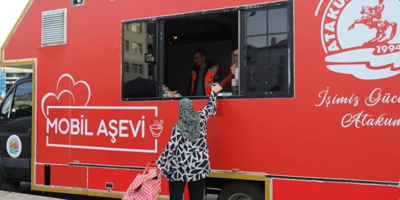 Samsun’da mobil aşevi hizmete girdi