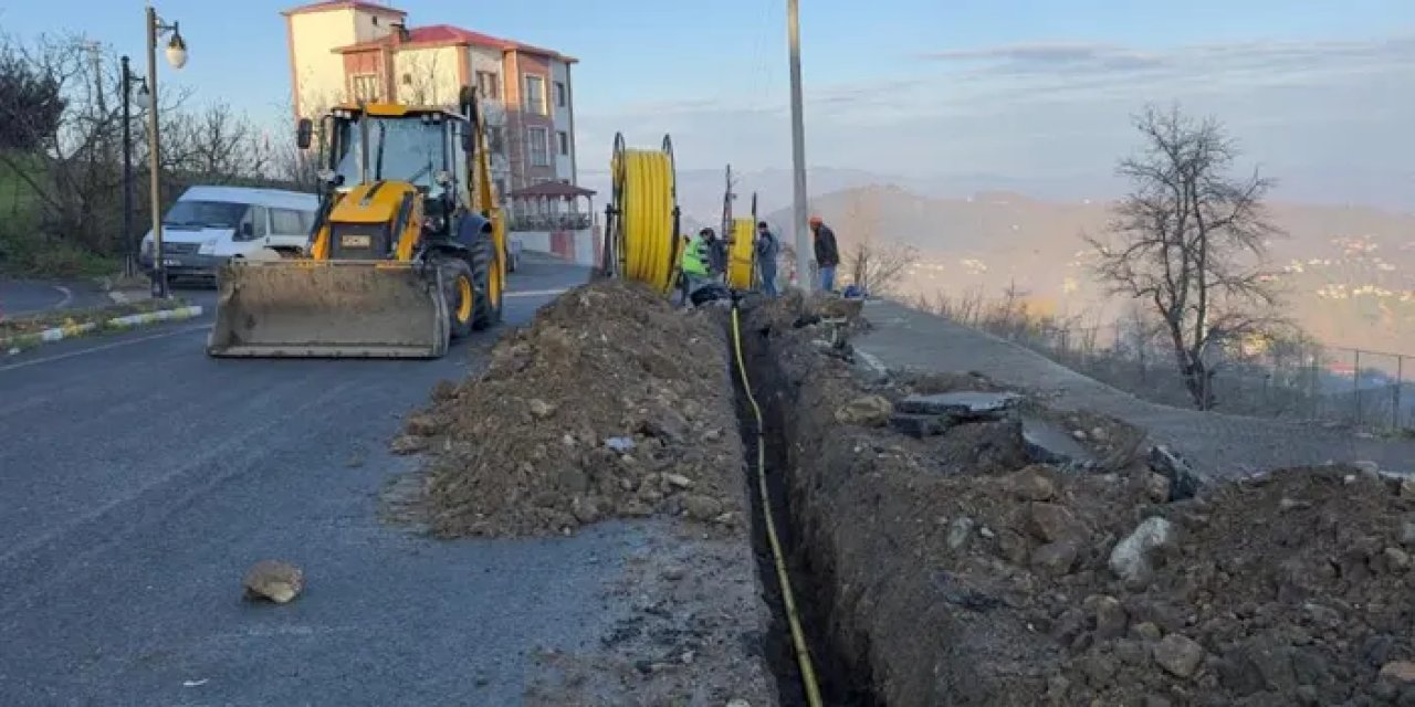 Ordu’nun ilçelerinde doğalgaz çalışmaları sürüyor! 2 bin abone yararlanacak