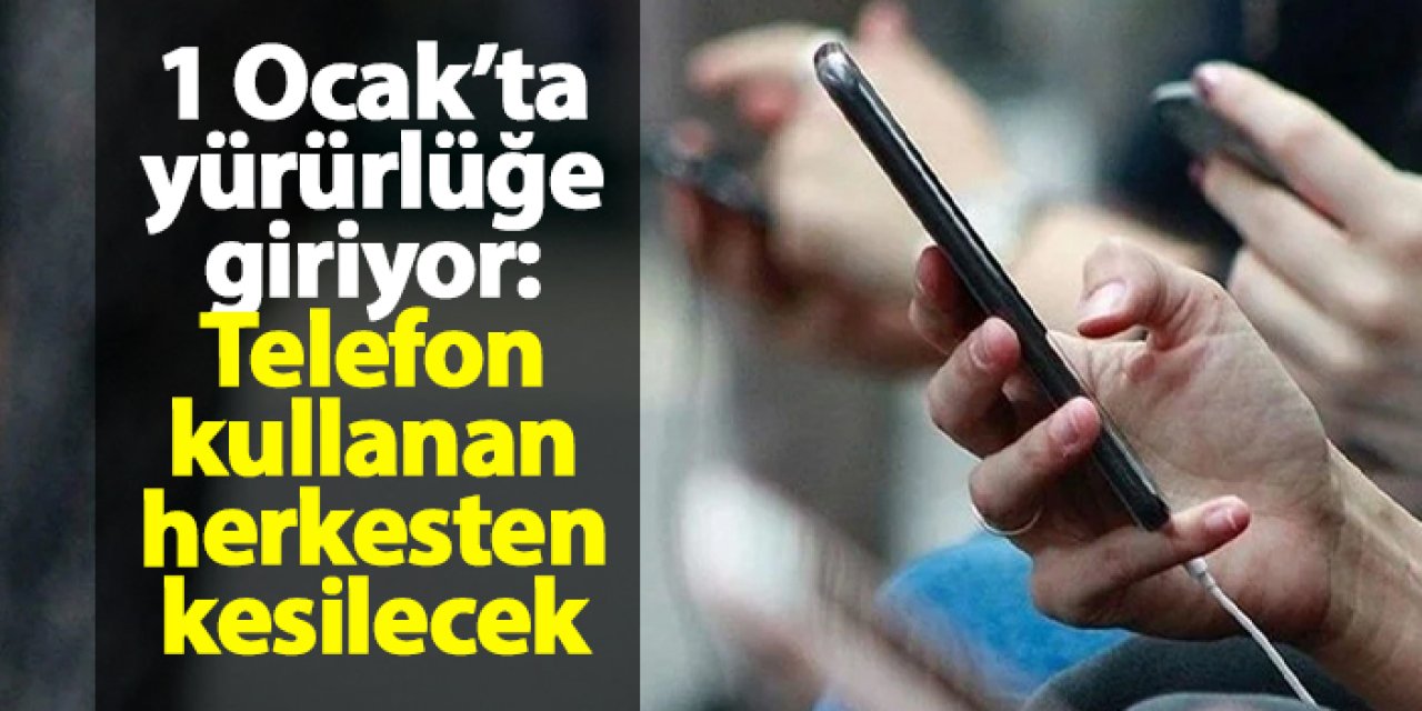 Telefon faturalarına büyük zam! Özel İletişim Vergisi 575 TL oldu