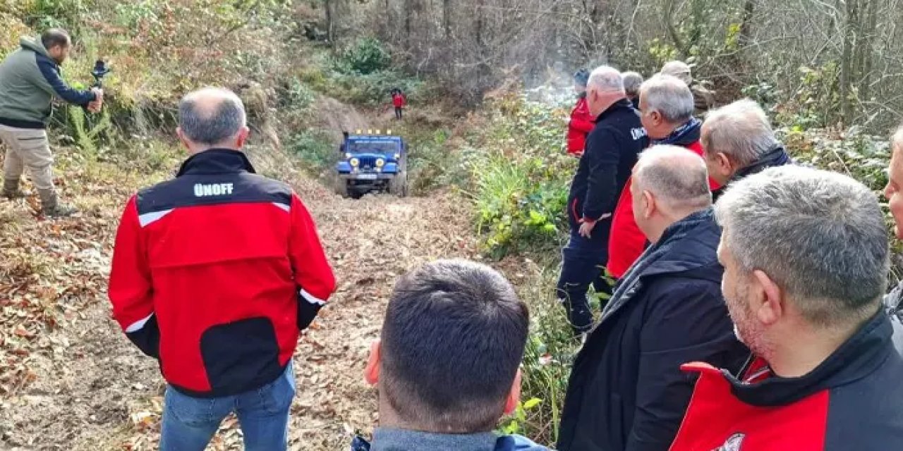 Ordu’da doğa macerası! Zorlu parkurları aştılar