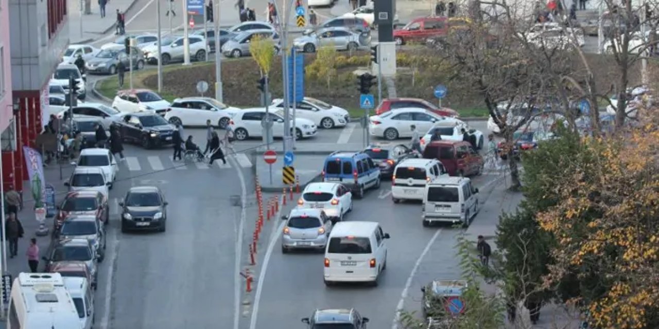 Samsun’da trafiğe kayıtlı araç sayısı yükseldi