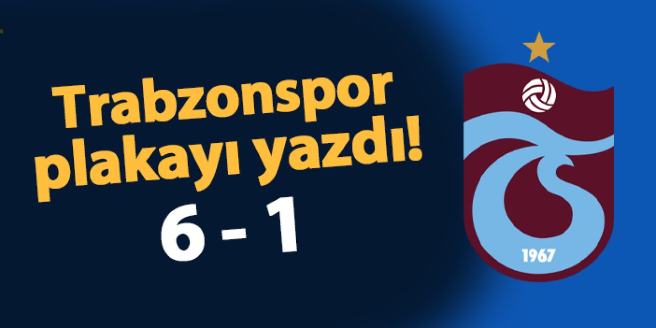 Trabzonspor U19 plakayı yazdı! Kayseri'ye karşı 6-1'lik galibiyet