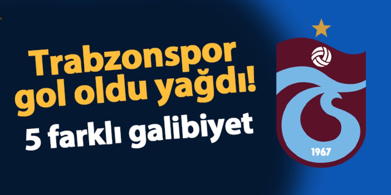 Trabzonspor Ordu ekibine gol oldu yağdı! 5-0