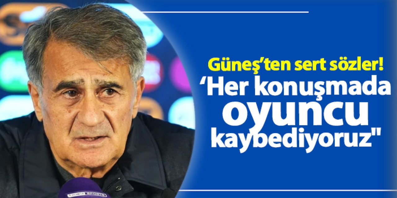 Trabzonspor'da Güneş Bodrum FK maçı sonrası konuştu! "Federasyonla ilgili her konuşmada oyuncu kaybediyoruz"