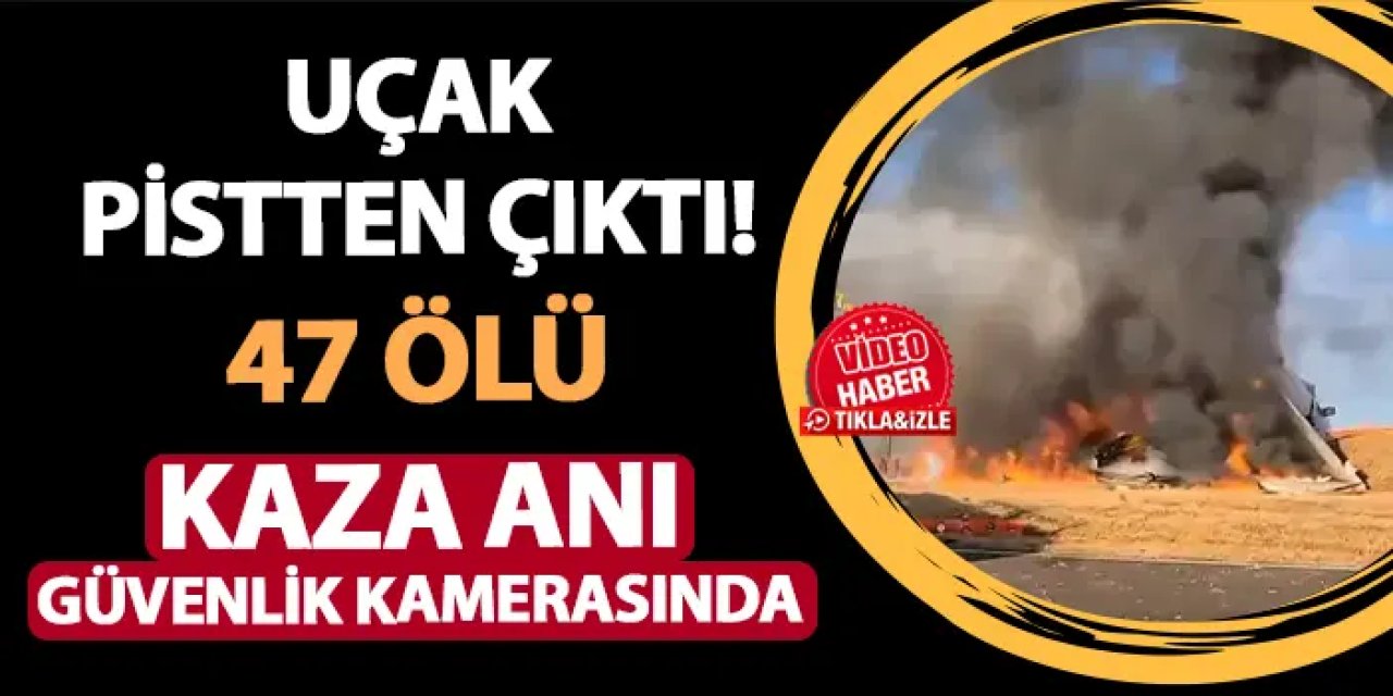 Güney Kore'de yolcu uçağı pistten çıktı! 47 ölü var: Kaza anı güvenlik kamerasında