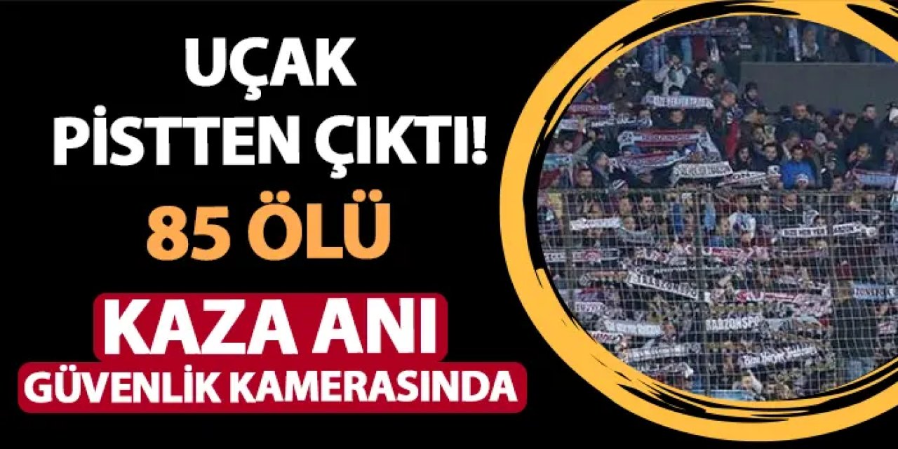 Güney Kore'de yolcu uçağı pistten çıktı! 85 ölü var: Kaza anı güvenlik kamerasında