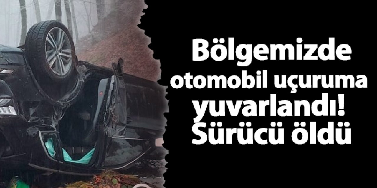 Ordu’da otomobil uçuruma yuvarlandı! Sürücü öldü