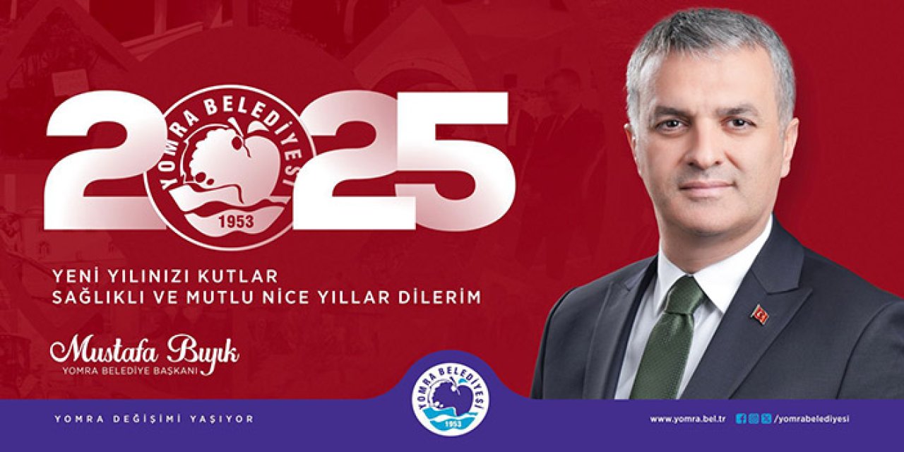 Mustafa Bıyık yılbaşı kutlama mesajı - 2025