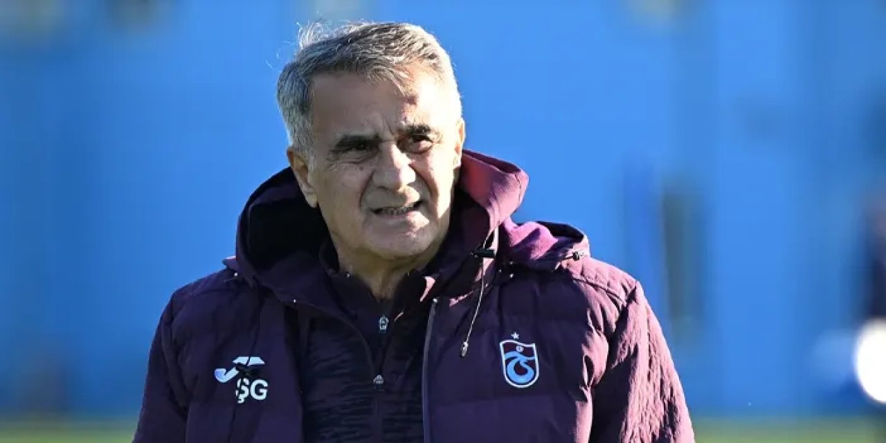 Trabzonspor'da Şenol Güneş o soruna çözüm arıyor