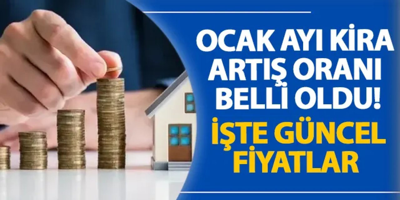 Ocak ayı kira artış oranı kaç oldu? 2025 ocak ayı kira zammı ne kadar, kaç TL?