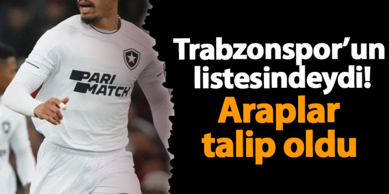 Trabzonspor’un listesindeydi! Araplar talip oldu