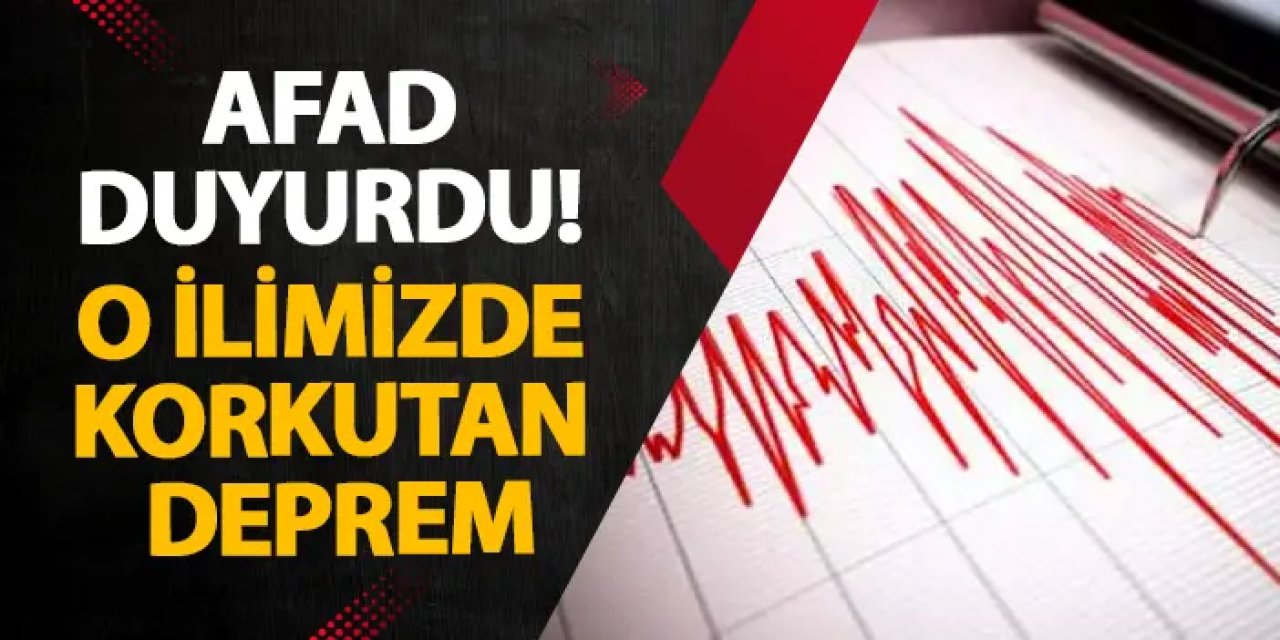 Erzurum’da korkutan deprem! İşte büyüklüğü