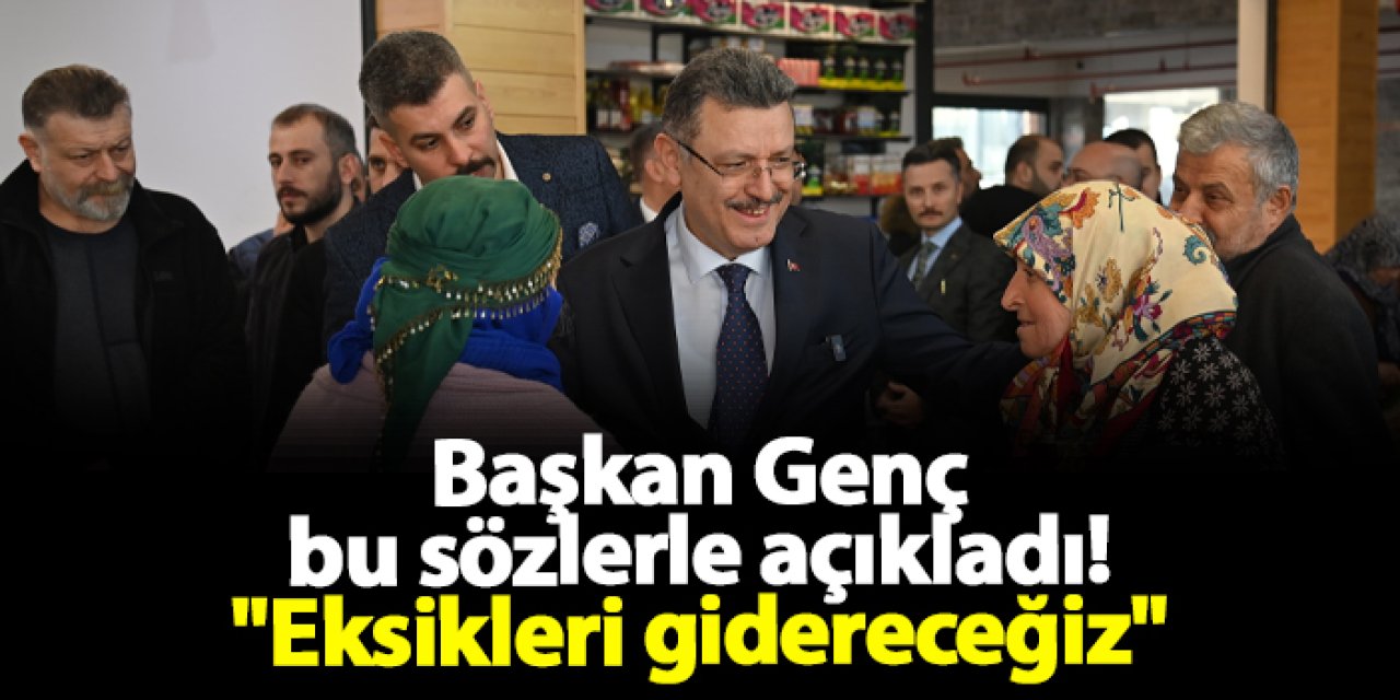 Başkan Genç'ten Kadınlar Hali'ne ziyaret! "Eksikleri gidereceğiz"